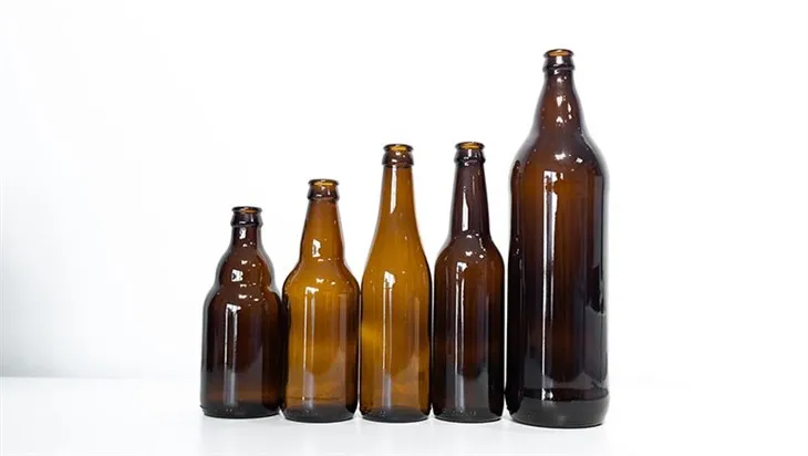 Recycled Glass Beer Bottle Wine Beer Soda Glass Bottle