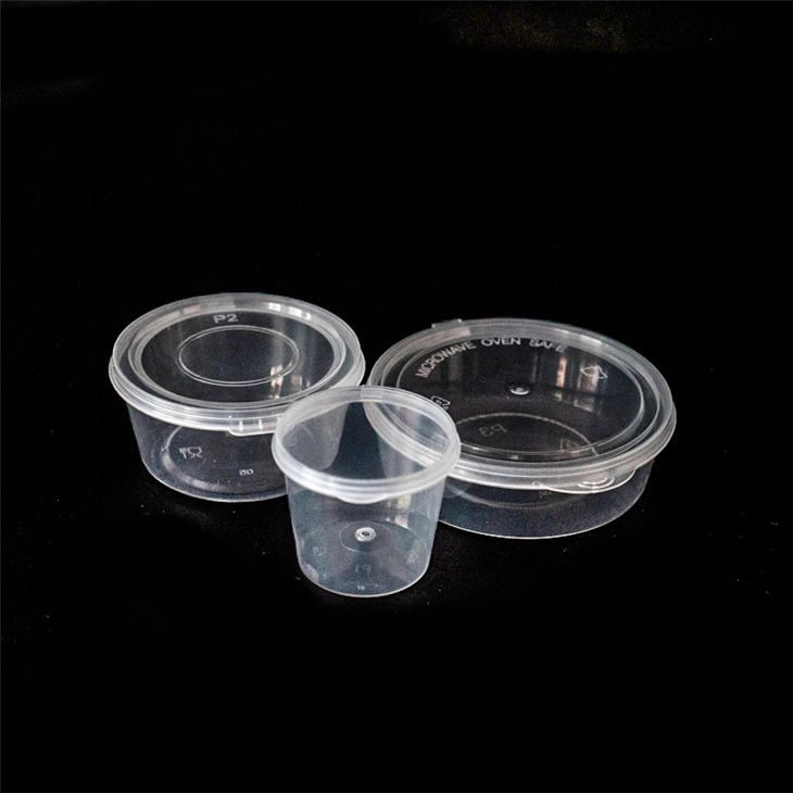 Cốc đựng nước sốt đa năng có nắp - Giải pháp đóng gói tối ưu